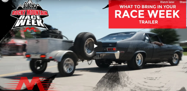 What To Pack In Your Drag Week Or Race Week Trailer: Motion Raceworks Thought They Might Show Us How It’s Done