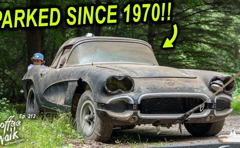 RESCUED: 1962 Corvette !! Parked Right Here In 1970 And Left!!
