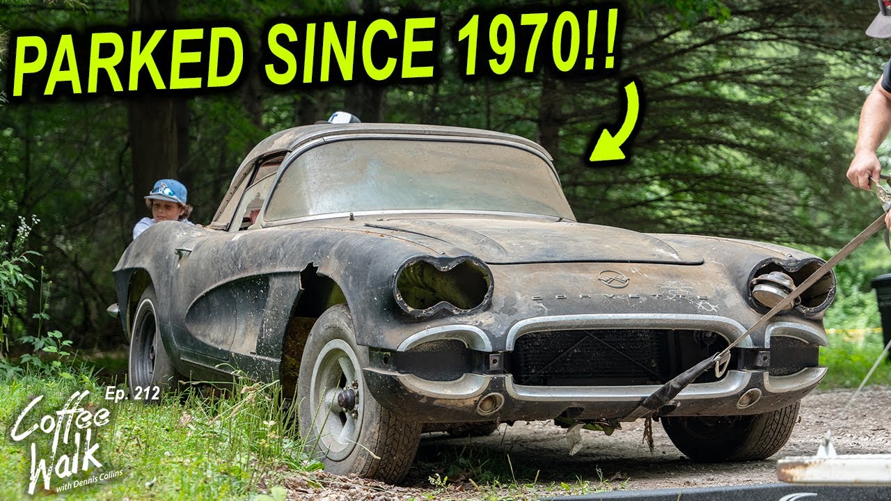 RESCUED: 1962 Corvette!! Parked Right Here In 1970 And Left!!