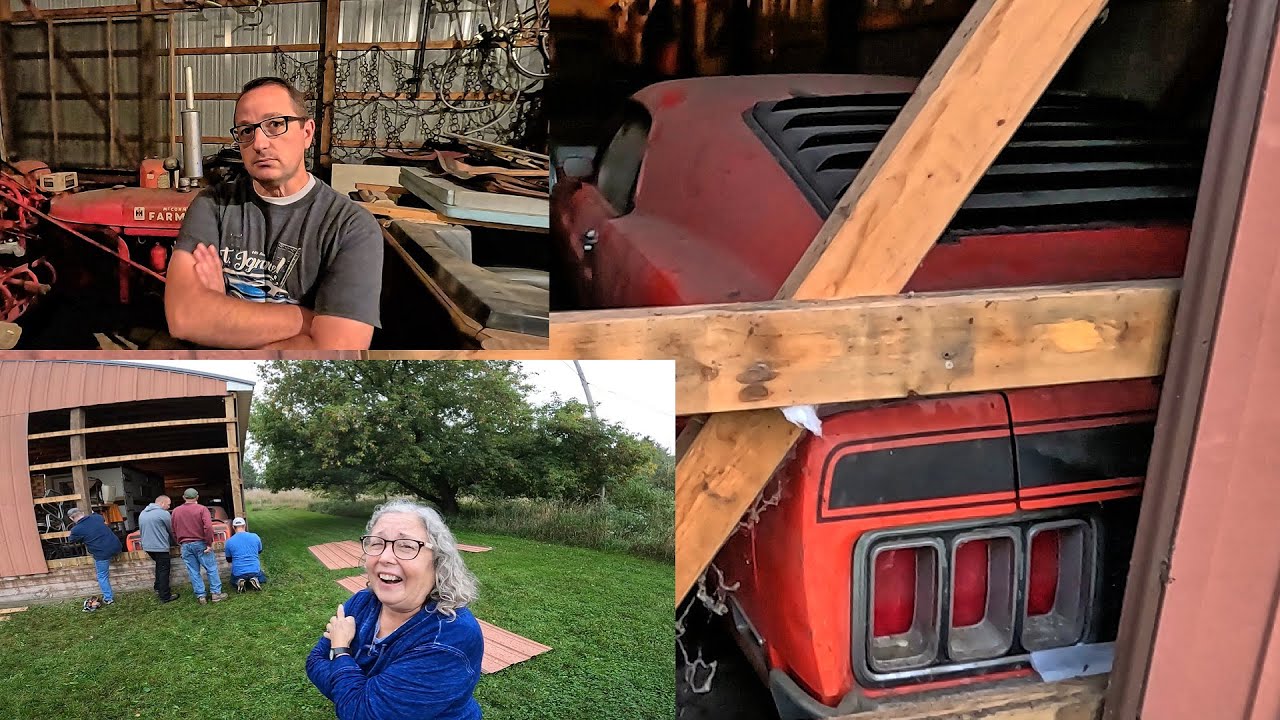 Trapped 40 Years: Freeing An Old Ford Mustang From A Michigan Barn