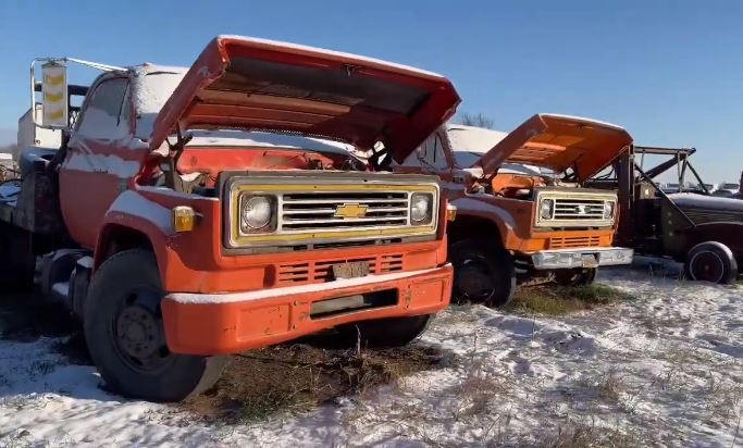 Ranch Auction Action! Trendy old Trucks as well as Collectibles! Chevy Ford GMC IHC & MORE!
