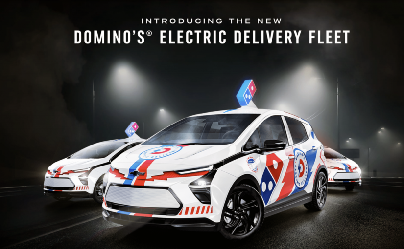 Domino’s Rolls out Fleet of Chevrolet Bolt EVs for Pizza Delivery